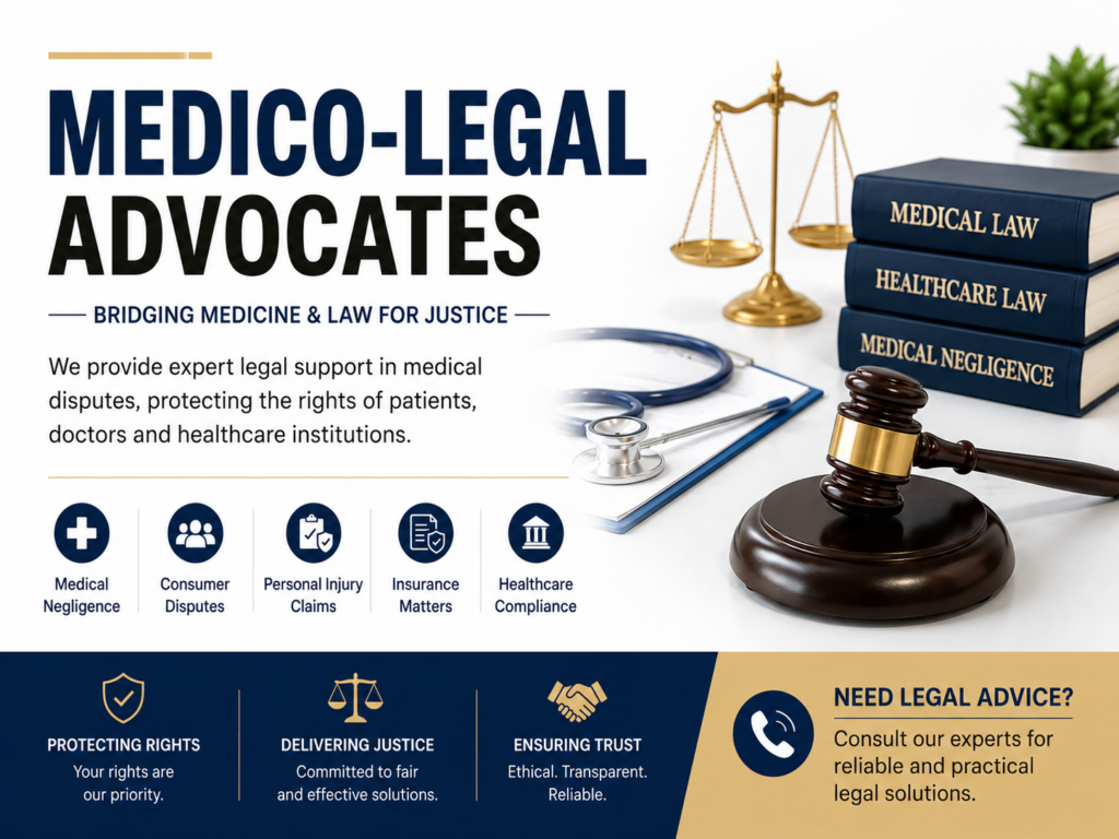 Medico Legal Advocate | Medical Negligence case Lawyer | Andhra Pradesh medico legal advocate andhra pradesh