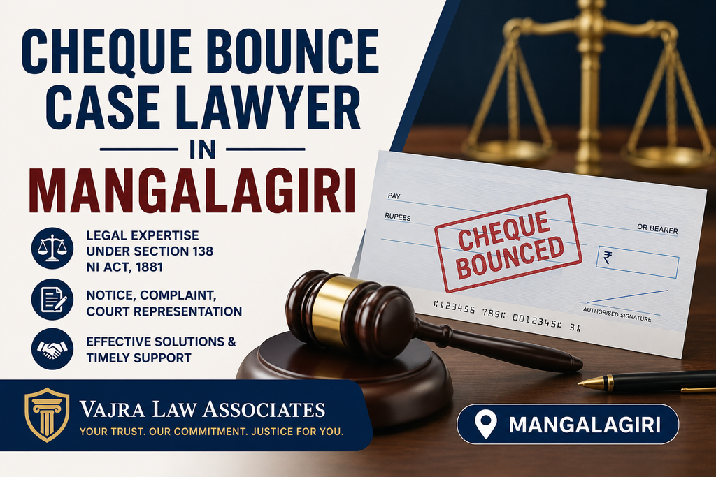 cheque bounce case lawyer in mangalagiri