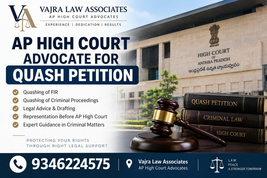 ap high court advocate for quash petition