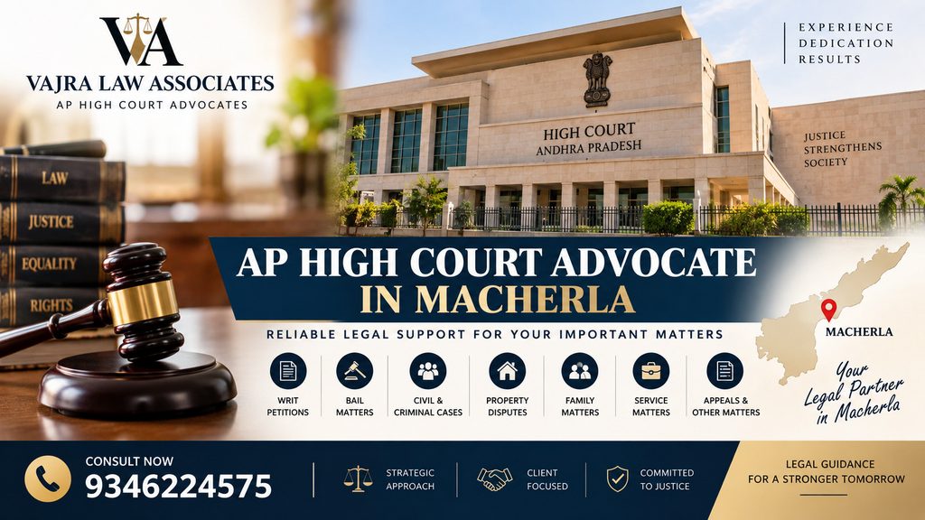 AP High Court Advocate in Macherla ap high court advocate in macherla