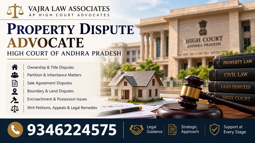 Property dispute advocate - High Court of Andhra Pradesh property dispute advocate high court of andhra pradesh