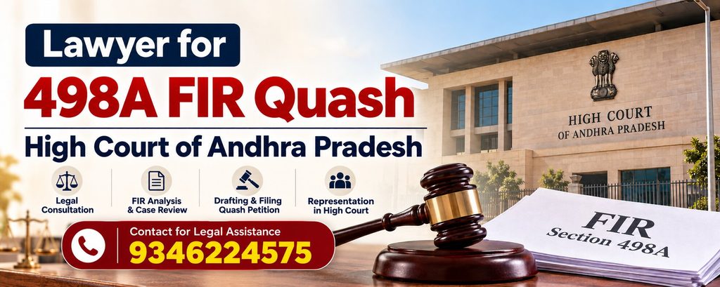 Lawyer for 498A FIR Quash – High Court of Andhra Pradesh andhra pradesh 498a fir quash legal banner