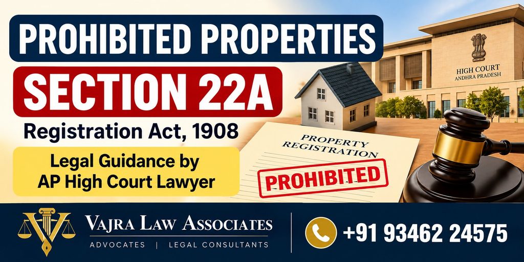 Prohibited Properties Under Section 22A – AP High Court Lawyer prohibited properties section 22a guidance